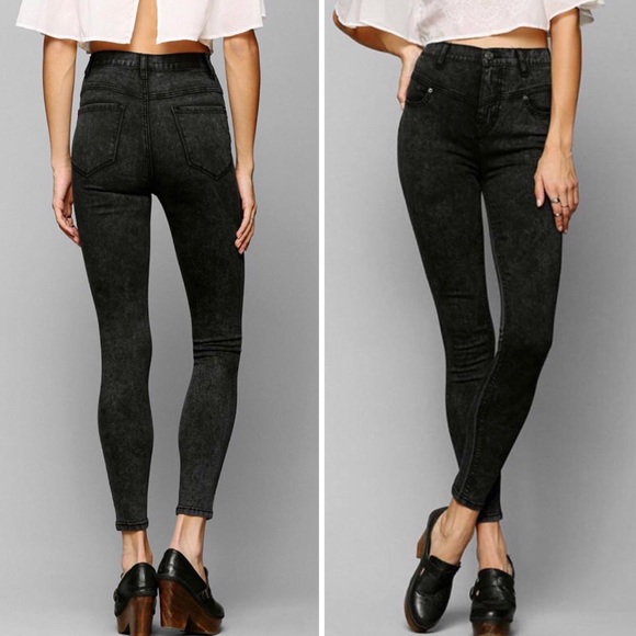 Urban Outfitters Denim - BDG Indigo Stonewashed High Rise Seam Ankle Jeans